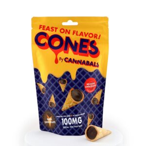 CANNABALS Dark Chocolate Cones