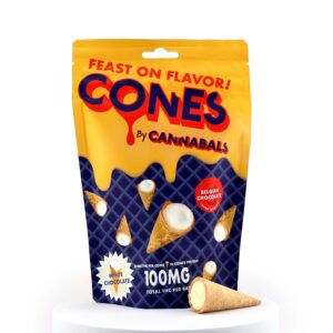CANNABALS White Chocolate Cones
