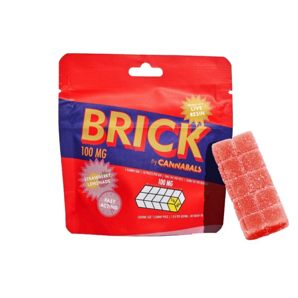 Cannabals Strawberry Lemonade Brick