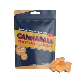 Cannabals White Peach Gummy